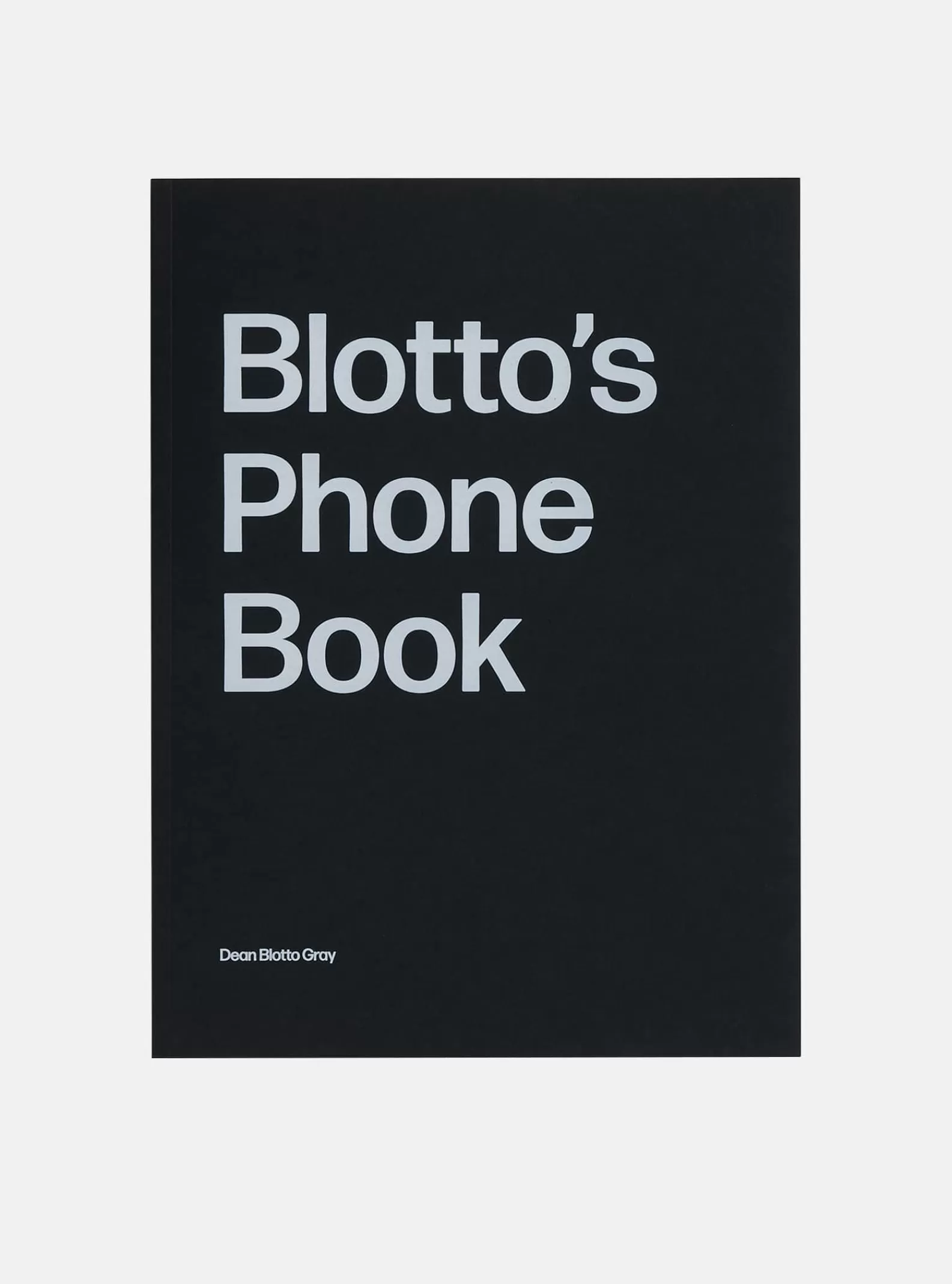 Burton Blotto’s Phone Book