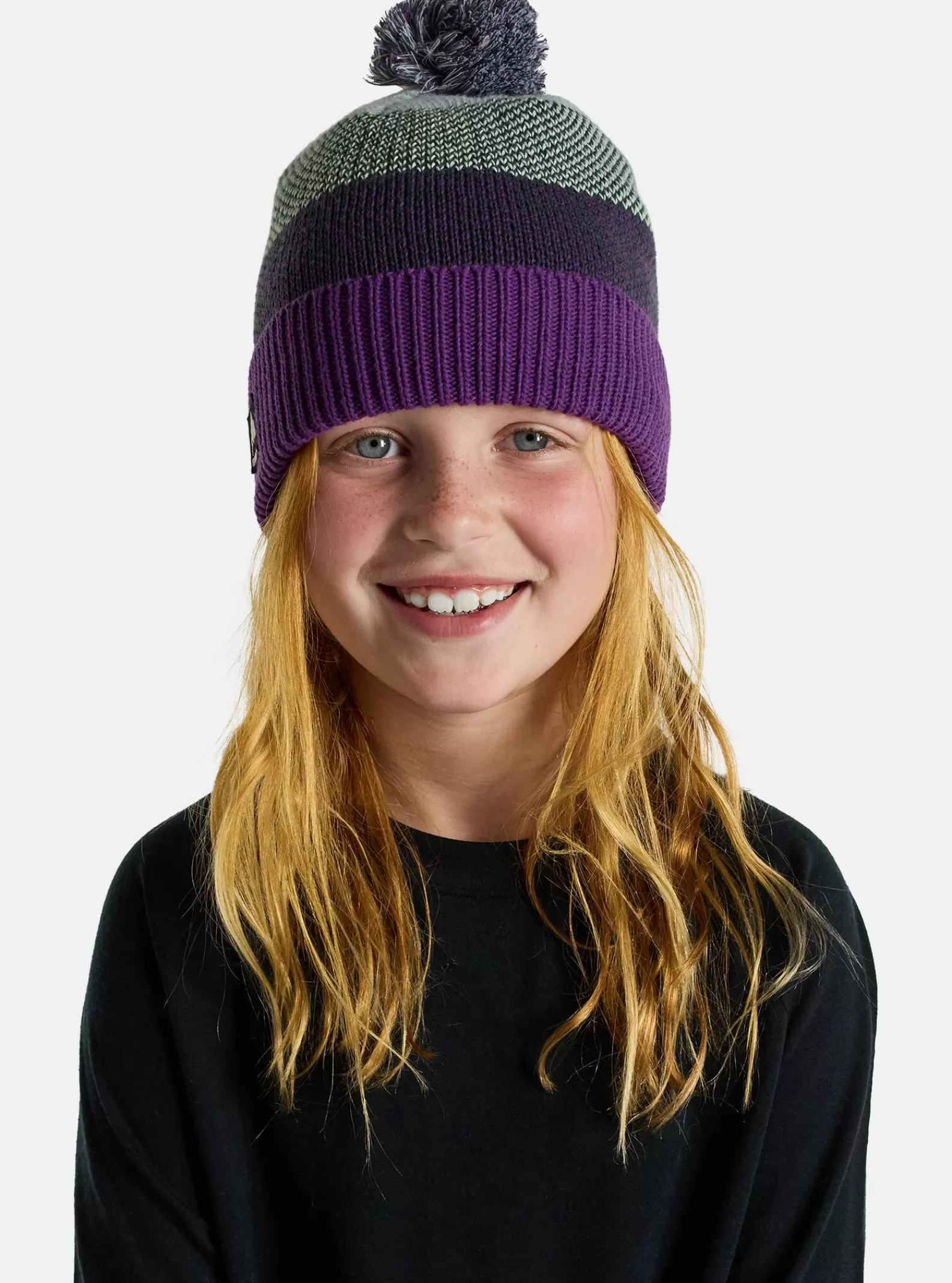 Kids Burton Kids' Fleece-Lined Pom Beanie