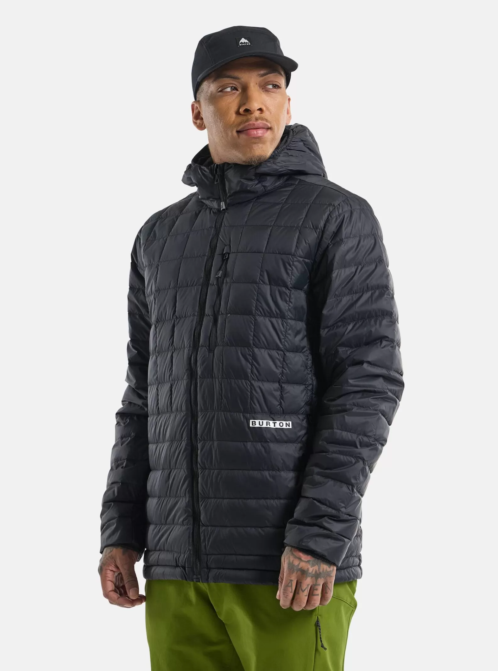 Burton Men's Mid-Heat Hooded Down Jacket