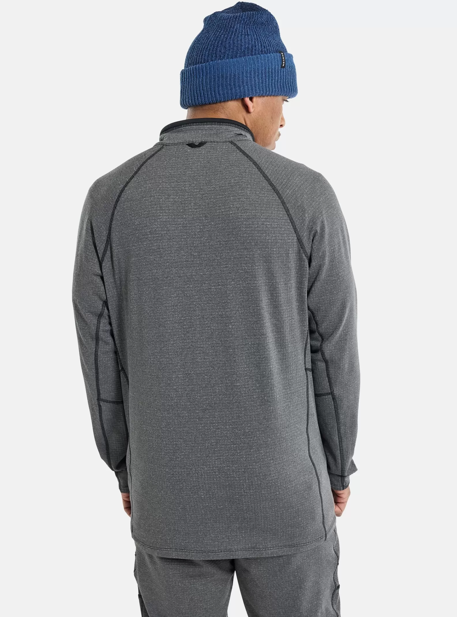 Burton Men's Stockrun Grid Half-Zip Fleece