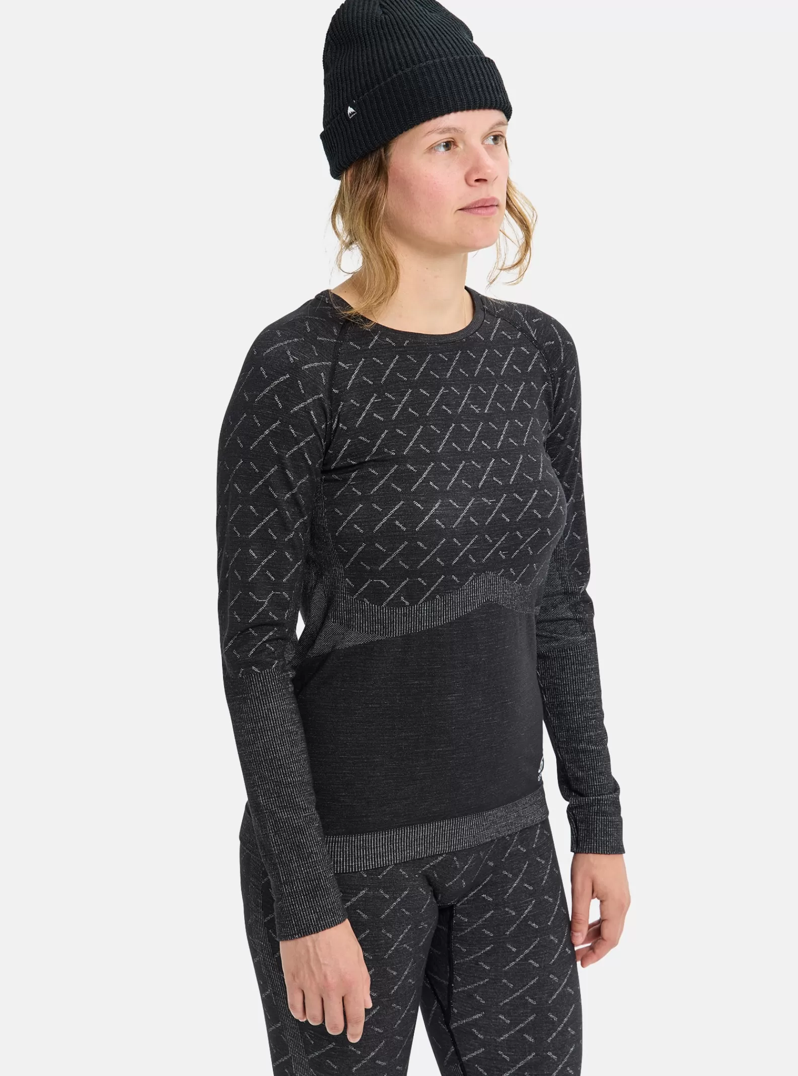 Women Burton Women's [ak] Slokar Merino Base Layer Crewneck