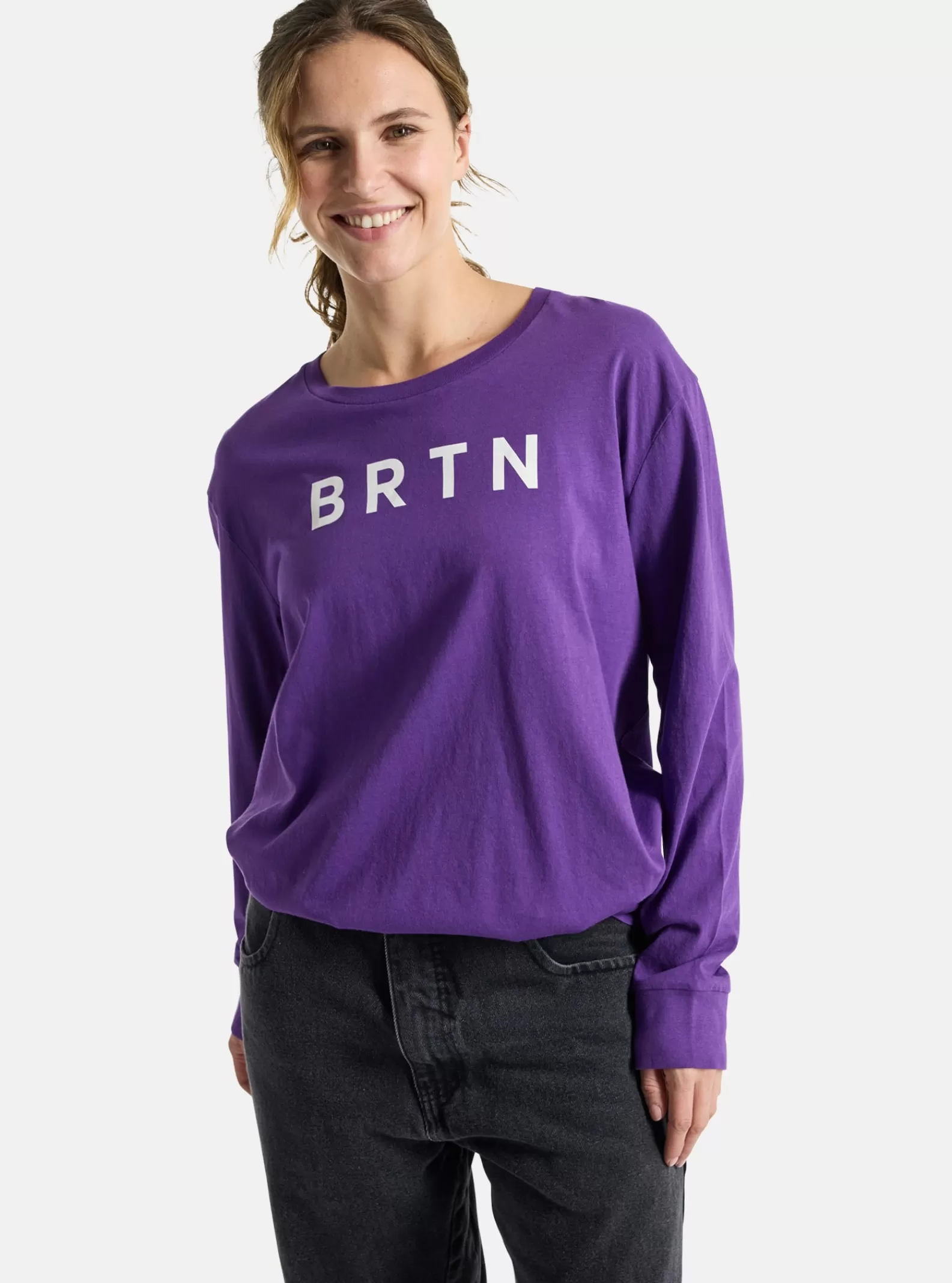 Women Burton Women's BRTN Long Sleeve T-Shirt