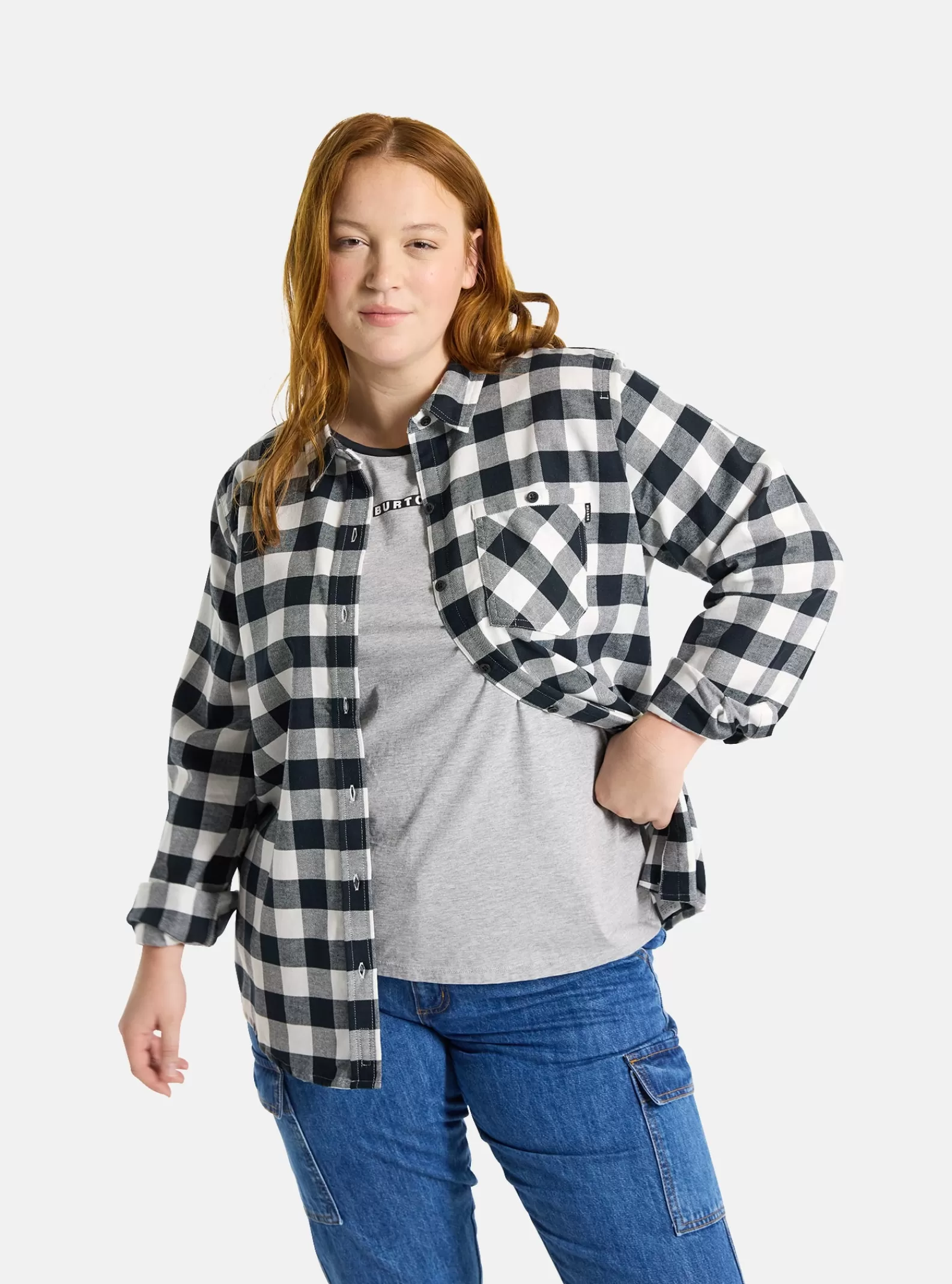 Women Burton Women's Favorite Long Sleeve Flannel Shirt