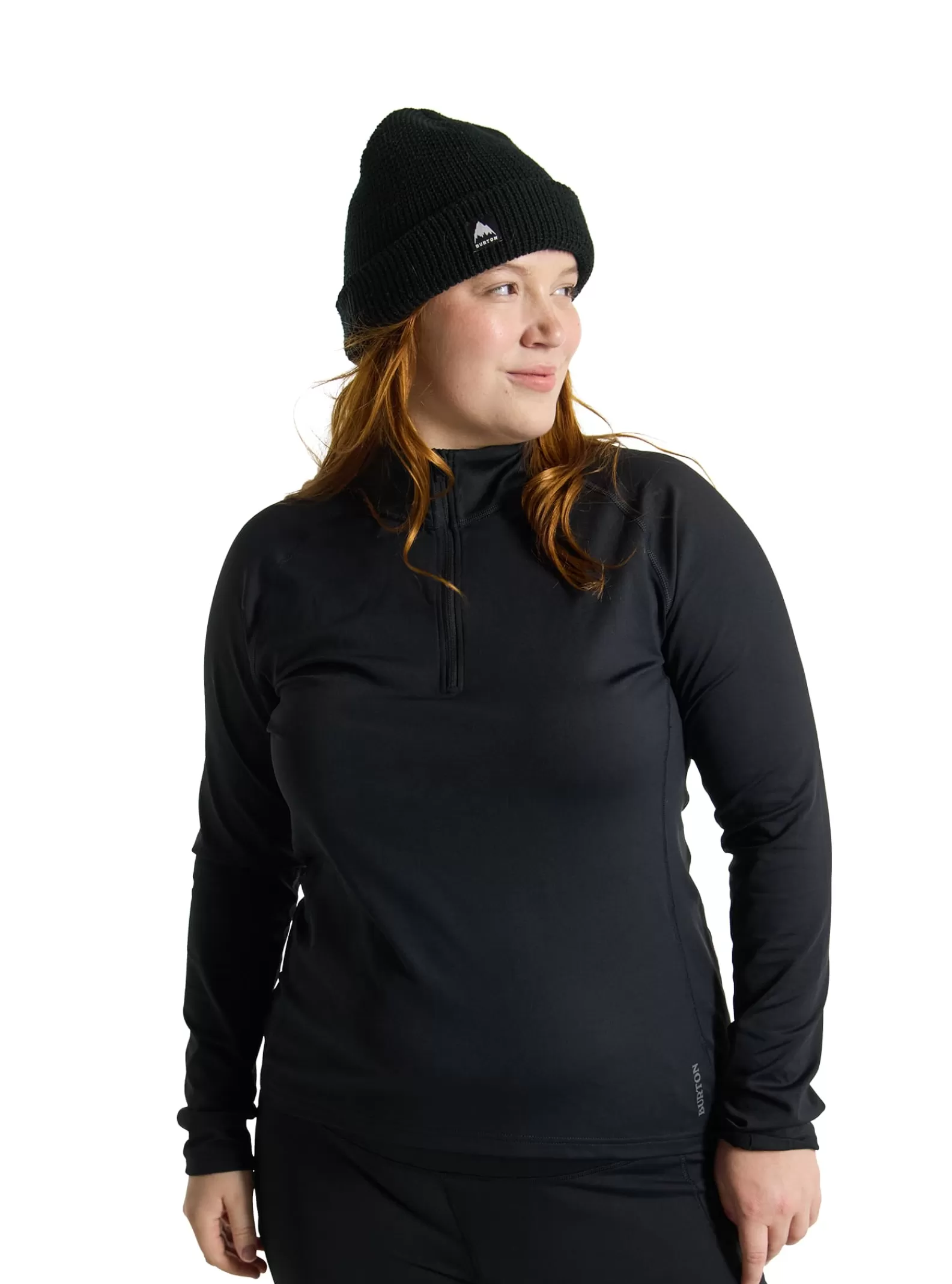 Women Burton Women's Heavyweight X Base Layer Quarter-Zip