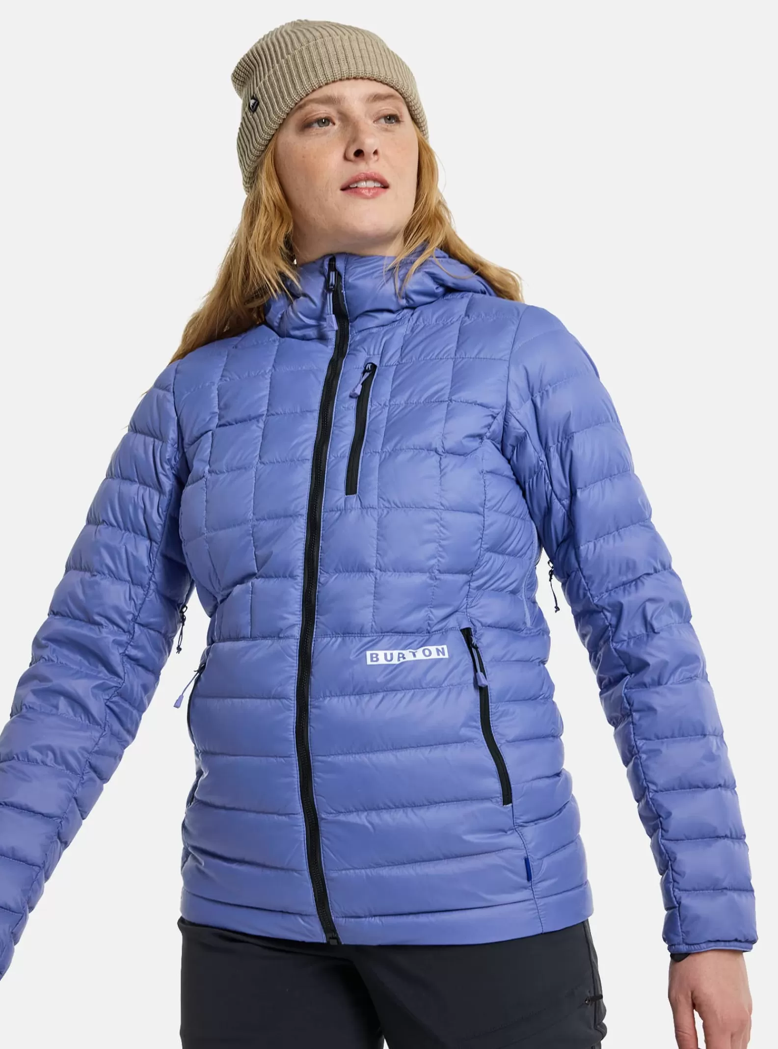 Women Burton Women's Mid-Heat Hooded Down Jacket