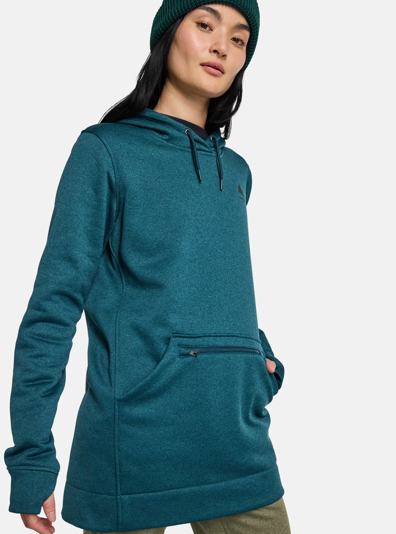 Women Burton Women's Oak Long Pullover Hoodie