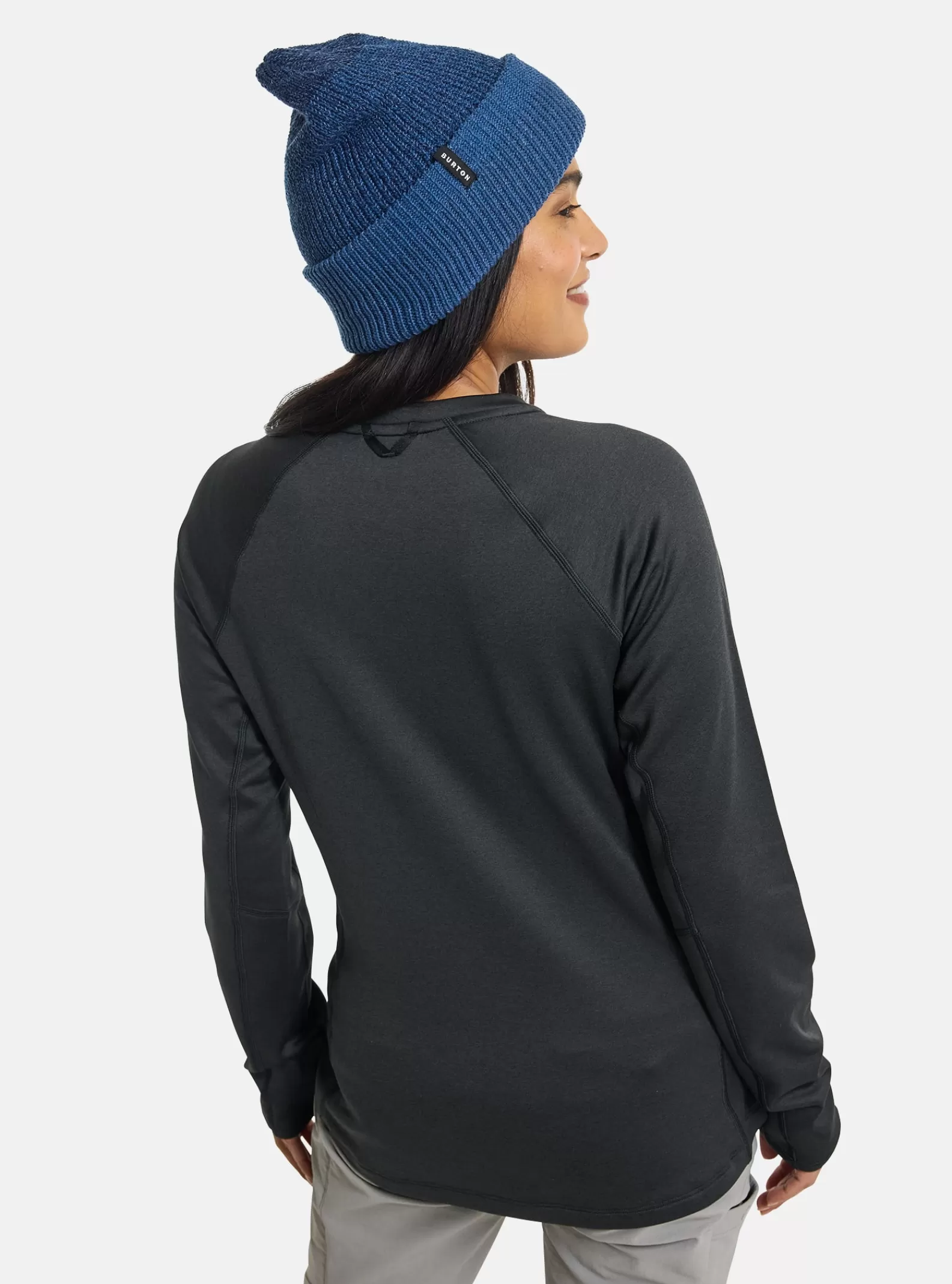 Women Burton Women's Stockrun Crewneck Fleece